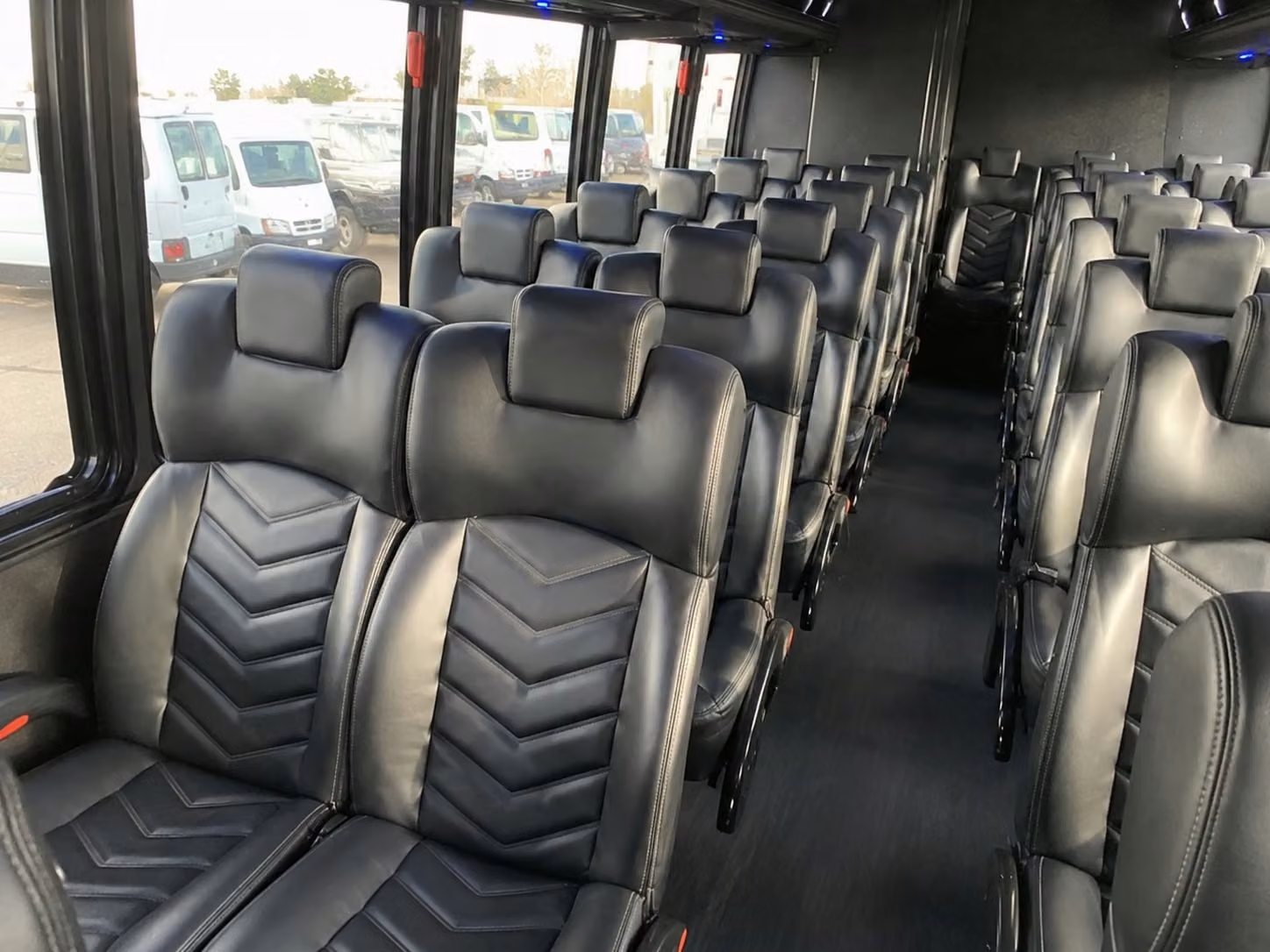 20 passenger minibus inside