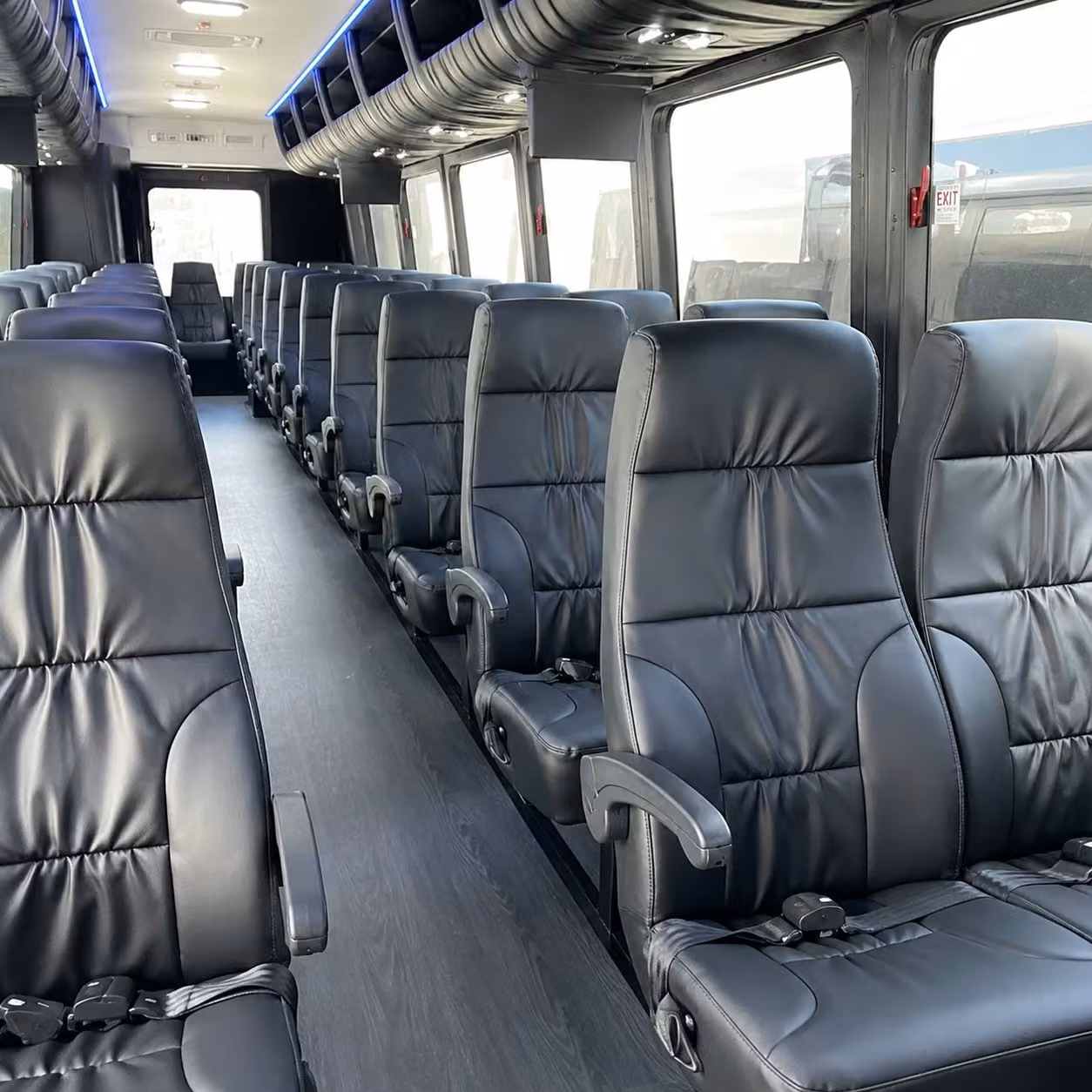 35 passenger minibus inside
