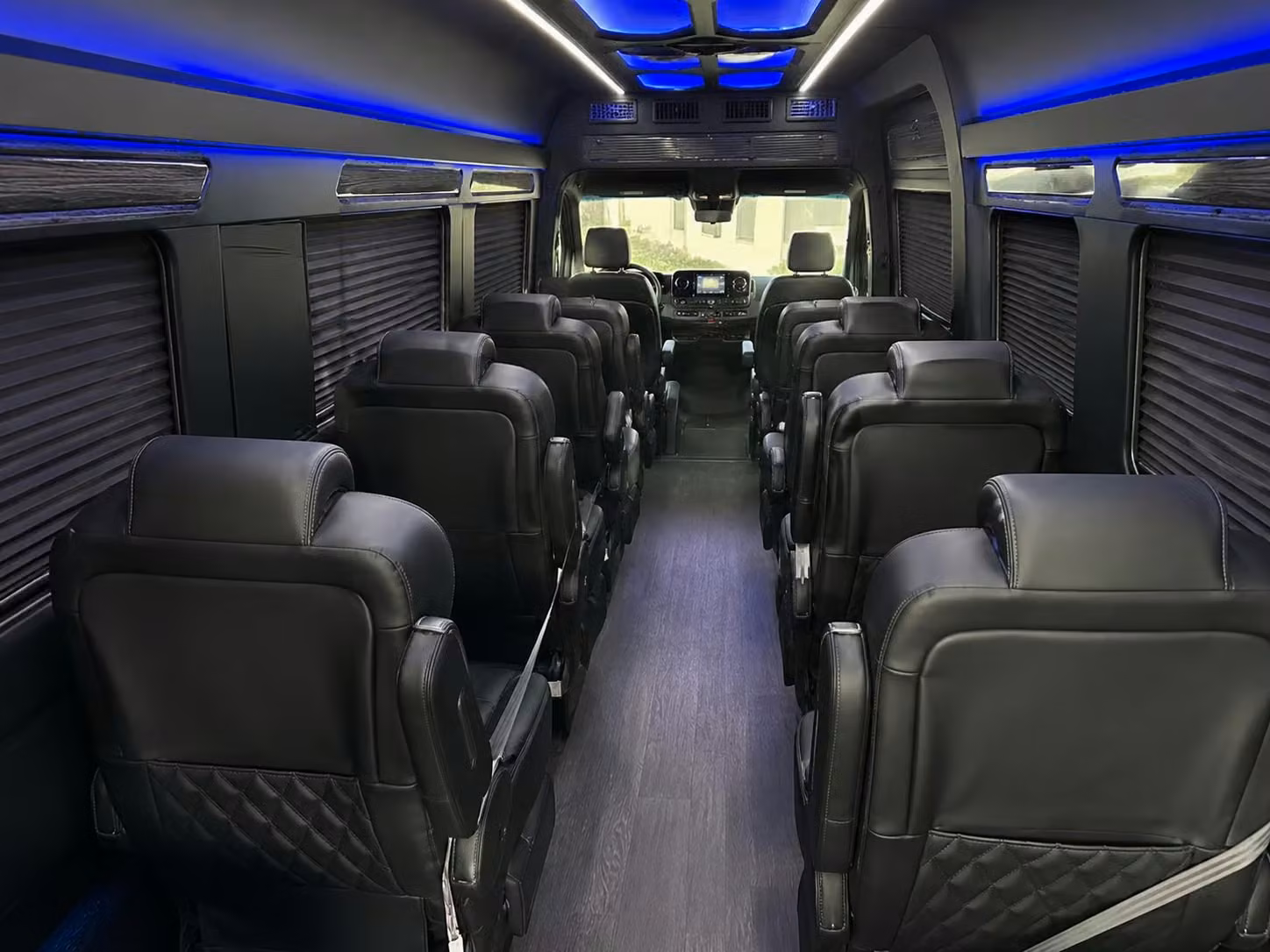 sprinter van rentals for north port prom small group big style